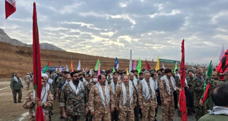 بسیجیان صحنه به رزمایش بزرگ پیامبر اعظم پیوستند