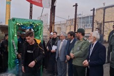 اعزام دانش آموزان صحنه ای به مناطق عملیاتی غرب کشور