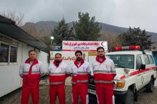 آماده‌باش نیروهای امدادی پایگاه امداد و نجات پل شهدا – شهرستان صحنه