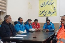 جلسه ستاد بحران شهرداری به ریاست شهردار صحنه برگزار شد