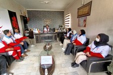 جوانان خستگی‌ناپذیر هلال احمر شهرستان صحنه؛ آماده برای میزبانی در روز شنبه