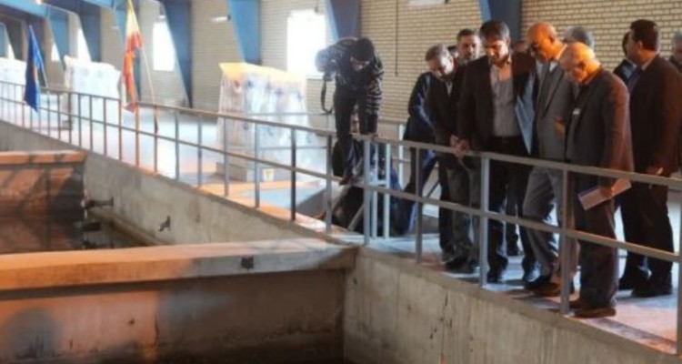 بهره‌برداری از تصفیه‌خانه غدیر در کرمانشاه