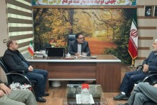 دیدار شهردار و اعضای شورای اسلامی شهر با فرماندار جدید شهرستان صحنه