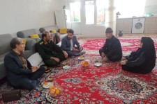 دیدار با خانواده شهدا