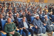 مراسم بزرگداشت روز معلم در شهرستان صحنه