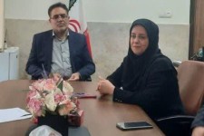 اهدای اقلام مصرفی به بیمارستان با حضور فرماندار   