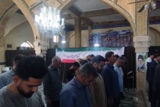 نماز باشکوه عید سعید قربان صبح امروز با حضور مردم مؤمن و ولایتمدار شهرستان صحنه برگزار شد.