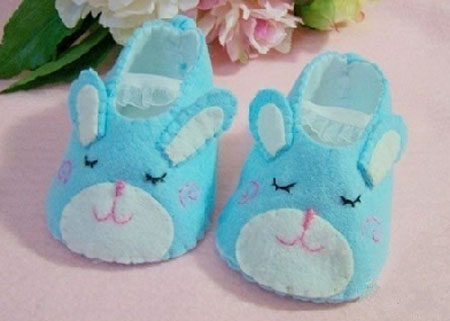 آموزش دوخت پاپوش نوزاد