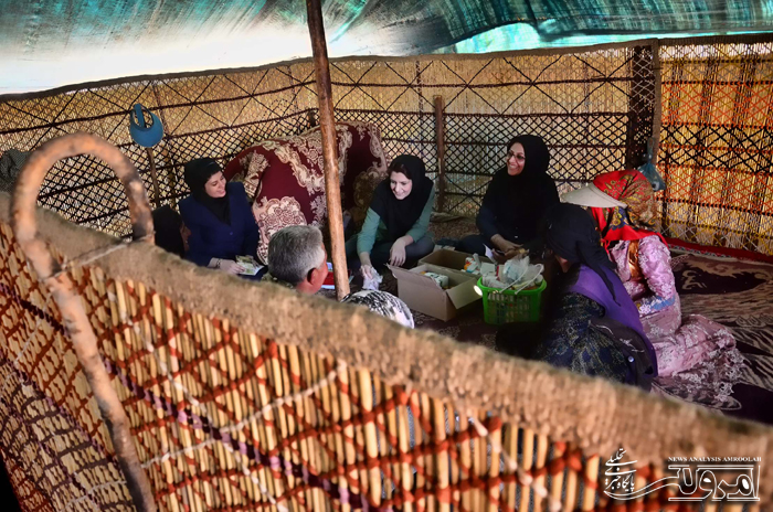 گروه جهادی ولی امر شبکه بهداشت و درمان شهرستان صحنه به میان عشایر زوله رفتند گروه جهادی ولی امر شبکه بهداشت و درمان شهرستان صحنه به میان عشایر زوله رفتند