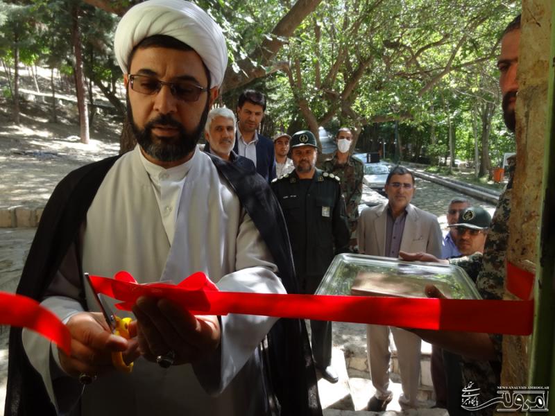  پایگاه فرهنگی شهید ابراهیم هادی در صحنه افتتاح شد + تصویر