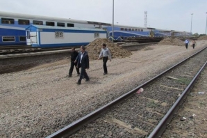 حدود ۹۰ کیلومتر از پروژه راه آهن ملایر-کرمانشاه ریل گذاری شده است حدود ۹۰ کیلومتر از پروژه راه آهن ملایر-کرمانشاه ریل گذاری شده است