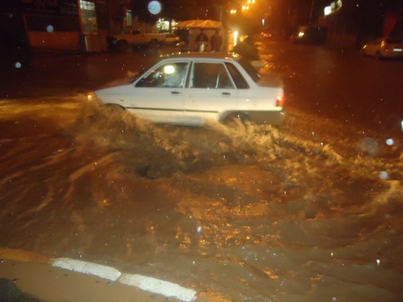 خیابانهای جوانرود و آخرین بارشهای سامانه اخیر 