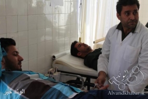 	بسیجیان قصرشیرین 50 واحد خون اهدا کردند 