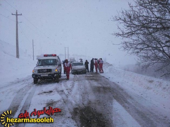 	لباس سفید برف بر تن شهرستان پاوه 