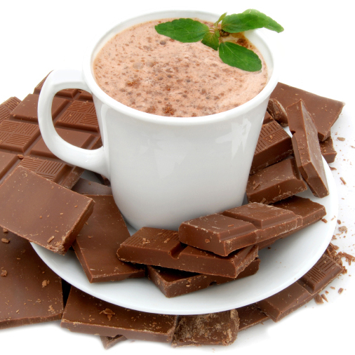  طرز تهیه هات چاکلت با نعنا و دارچین 