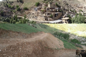 احداث جاده کمربندی توسط مردم روستای سفید برگ جوانرود
