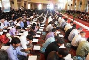  مراسم جمع خوانی قرآن کریم طی ماه رمضان در مسجد جامع کرمانشاه برگزار می شود 