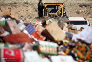 	۴میلیارد ریال کالای قاچاق در کرمانشاه امحا شد/ تشکیل ۶۰۰ پرونده 