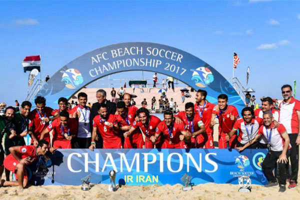 تیم ملی فوتبال ساحلی ایران قهرمان آسیا شد
