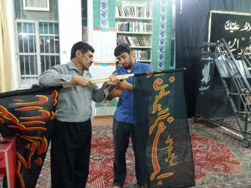 مساجد شهرستان صحنه در حال آماده سازی برای ماه محرم هستند