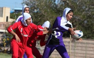 تیم راگبی بانوان کرمانشاه نایب قهرمان کشور شد