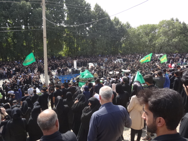 مراسم عاشورای حسینی در شهرستان صحنه برگزار شد 