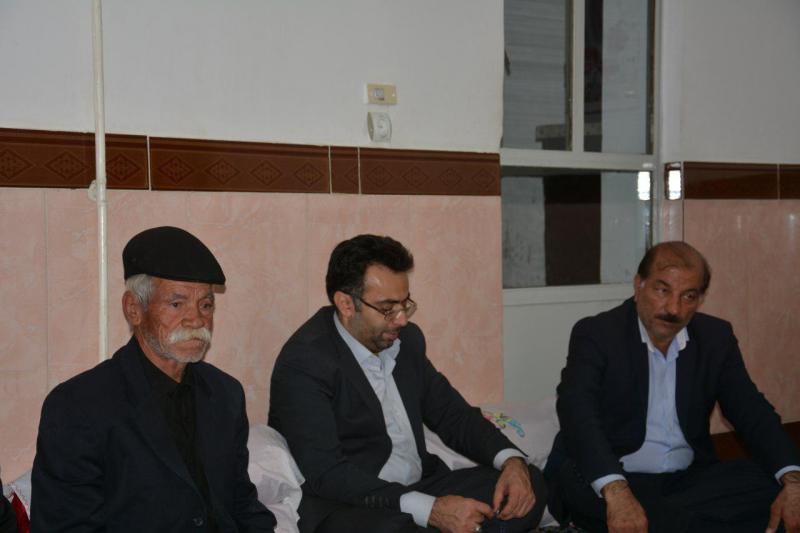 دیدار و سرکشی از خانواده شهیدمحمدرسول دلفانی انجام شد + تصویر