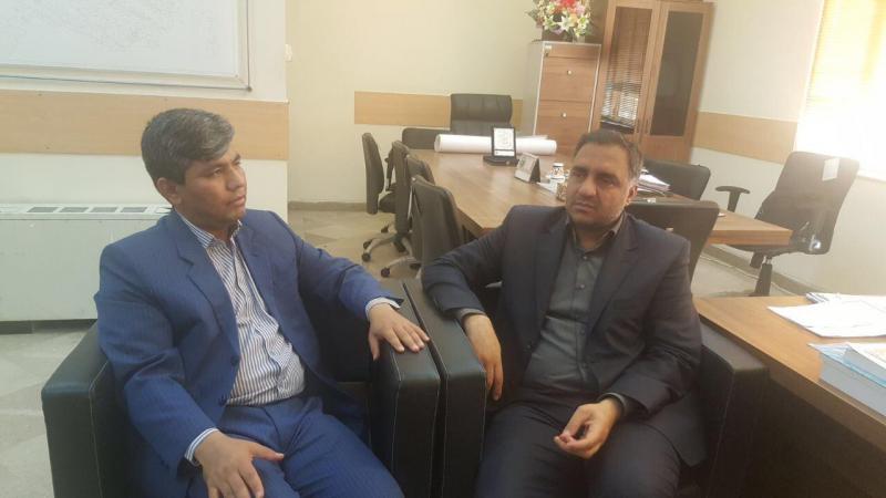 بخشدار مرکزی صحنه بامدیرکل دفتر امور روستایی و شوراهای کرمانشاه دیدار کرد بخشدار مرکزی صحنه بامدیرکل دفتر امور روستایی و شوراهای کرمانشاه دیدار کرد
