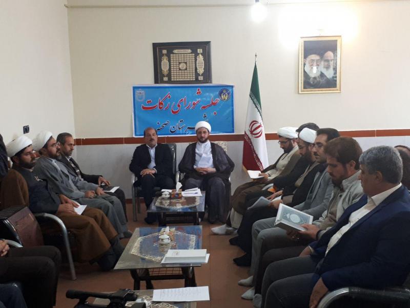 سومین جلسه شورای زکات شهرستان صحنه برگزار شد