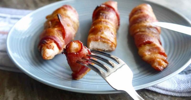طرز تهیه فیله استریپس بیکن پیچ به سبک سولیکو طرز تهیه فیله استریپس بیکن پیچ به سبک سولیکو