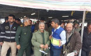 بازدید فرمانده کل سپاه پاسداران از کارگاه های کانکس سازی سپاه در روستاهای زلزله زده استان کرمانشاه + تصاویر بازدید فرمانده کل سپاه پاسداران از کارگاه های کانکس سازی سپاه در روستاهای زلزله زده استان کرمانشاه + تصاویر