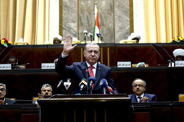 اردوغان: جهان اسلام در خصوص بیت المقدس قدرت خود را نشان داد