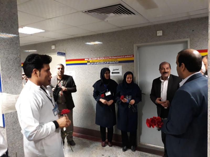 مراسم تجلیل از پرستاران نمونه شهرستان صحنه انجام شد مراسم تجلیل از پرستاران نمونه شهرستان صحنه انجام شد