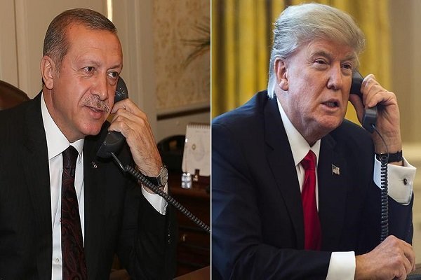 ترکیه: روایت کاخ سفید از گفتگوی تلفنی اردوغان-ترامپ درست نیست ترکیه: روایت کاخ سفید از گفتگوی تلفنی اردوغان-ترامپ درست نیست