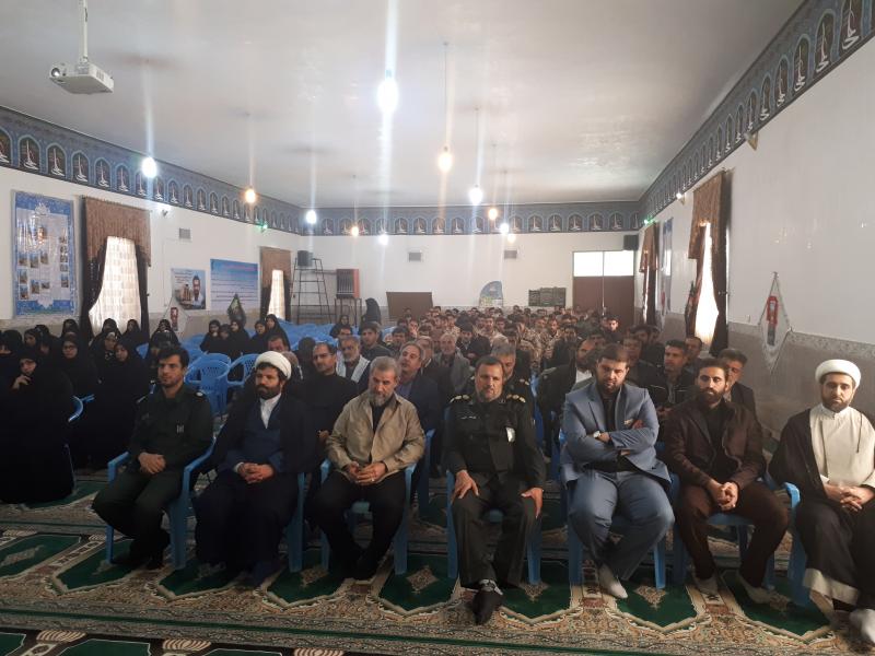 مراسم گرامیداشت سالروز عملیات والفجر 8 در شهرستان صحنه برگزار شد