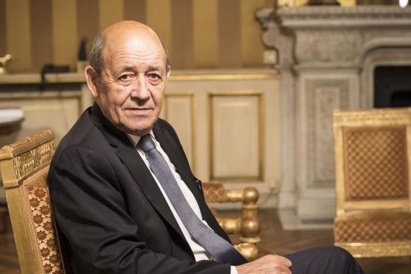 وزیر خارجه فرانسه وارد بغداد شد