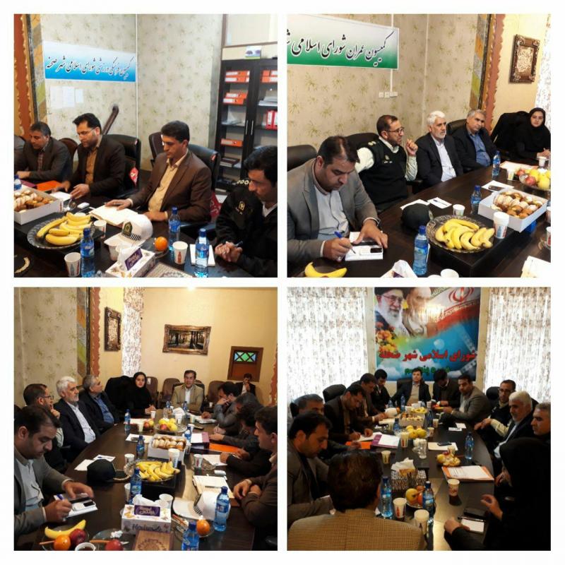 جلسه تعیین تکلیف ترمینال و ساماندهی مسافرکش های برون شهری صحنه انجام شد جلسه تعیین تکلیف ترمینال و ساماندهی مسافرکش های برون شهری صحنه انجام شد