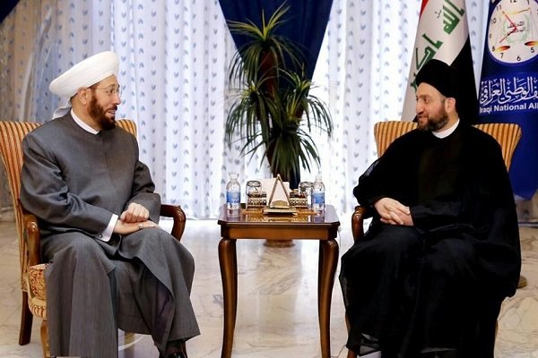 مفتی سوریه در عراق با «عمار حکیم» دیدار کرد مفتی سوریه در عراق با «عمار حکیم» دیدار کرد