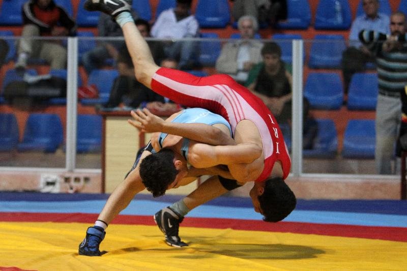  فینال وزن ۹۲ کبلوگرم بین سعیدعظیمی ازصحنه ومحمدمرادی