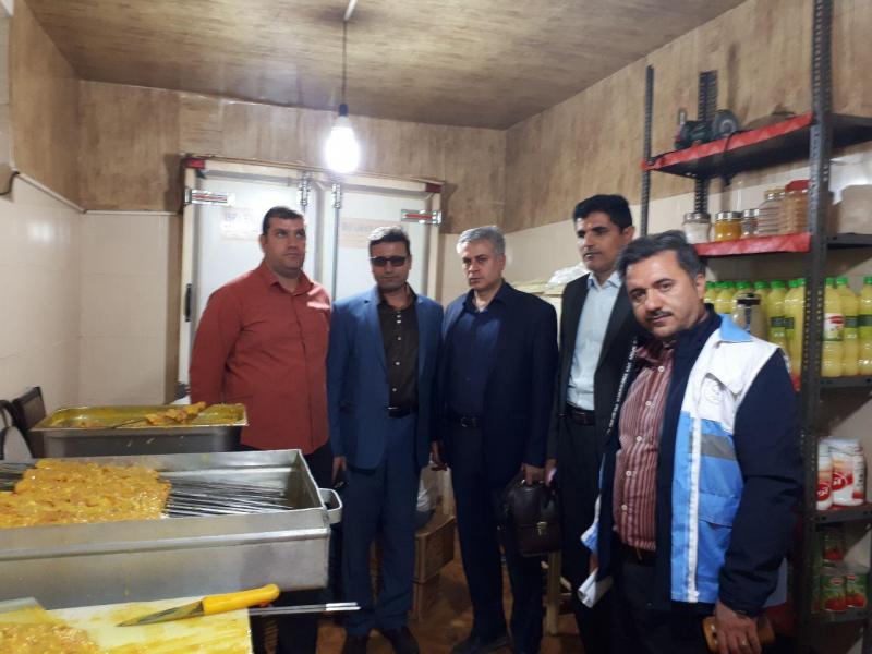   کلیه جایگاه های پخش سوخت و غذا خوریهای درونشهری و برونشهری صحنه بازدید شدند