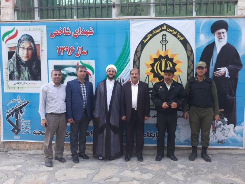 امام جمعه و فرماندار شهرستان صحنه از منطقه تفریحی دربند بازدید کردند