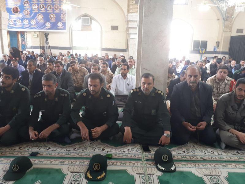 نماز جمعه شهرستان صحنه  برگزار شد