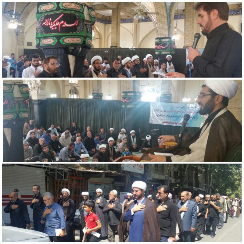  مراسم  شهادت امام صادق (ع) درشهرستان صحنه برگزار شد 