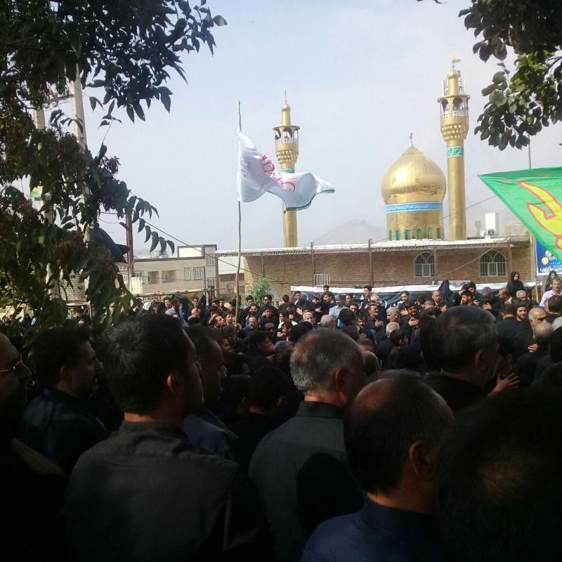 مراسم تاسوعای حسینی در شهر صحنه برگزار شد 