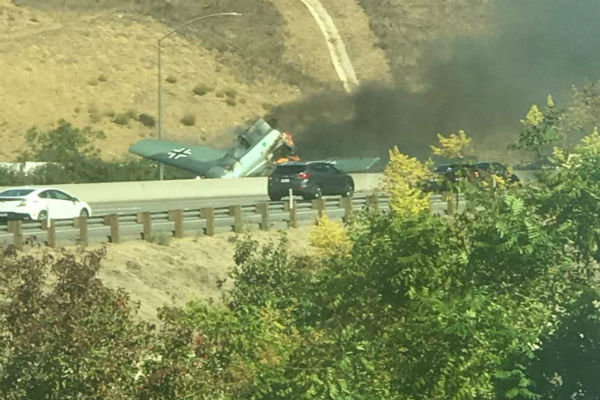 یک هواپیمای آمریکایی در لس آنجلس سقوط کرد یک هواپیمای آمریکایی در لس آنجلس سقوط کرد