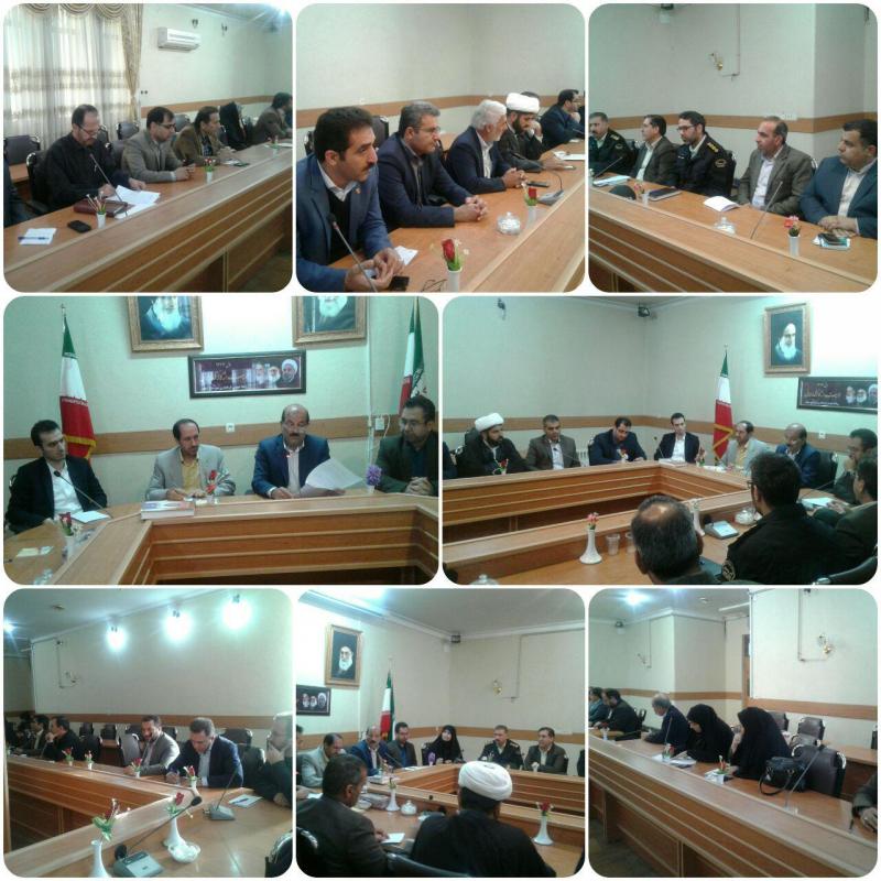 جلسه شورای هماهنگی مبارزه با مواد مخدر شهرستان صحنه برگزار شد