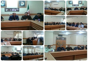سومین جلسه کمیسیون مناسب سازی شهرستان صحنه برگزار شد