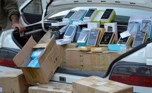 کشف گوشی‌های قاچاق در کرمانشاه 