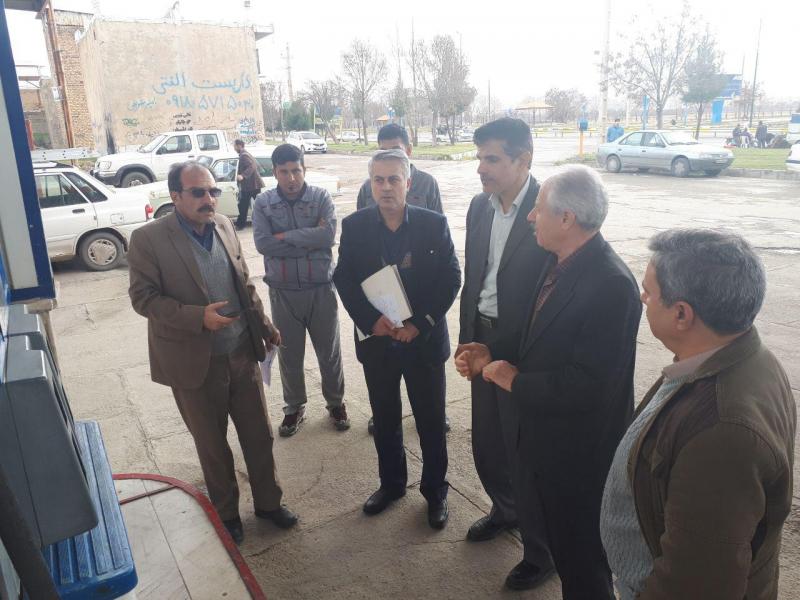  جایگاه های پمپ بنزین شهرستان صحنه مورد سنجش قرار گرفتند