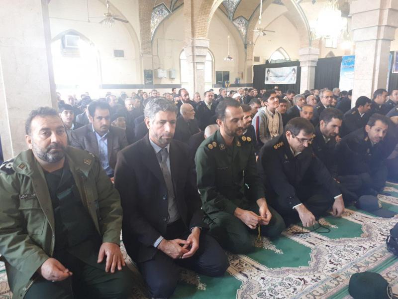 نماز عبادی سیاسی جمعه این هفته شهرستان صحنه اقامه شد